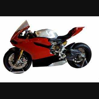 Painted street fairings in abs compatible with Ducati 899 1199 Panigale - MXPCAV6787